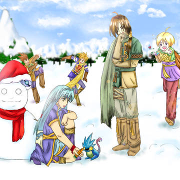 snow~snow~~！（黄金の太阳）