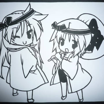 切り絵かがみ・つかさ