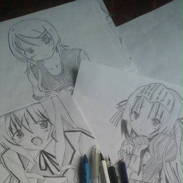 こんな感じで描いています