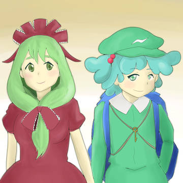 にとりと雛