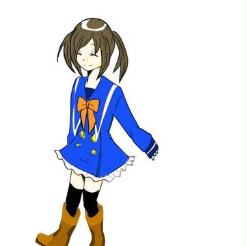 ジーン学園　制服　女子　男子はまたいつか描こうかなあ