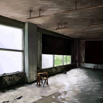 open(white light)