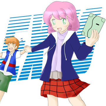 EXVSプレイブックの女の子