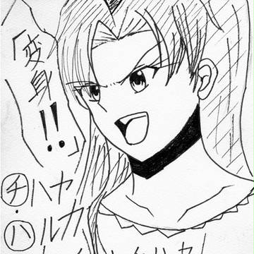 OOOパロ「『チ・ハ・ヤ』コンボ」 (イベント会場で描いたもの)