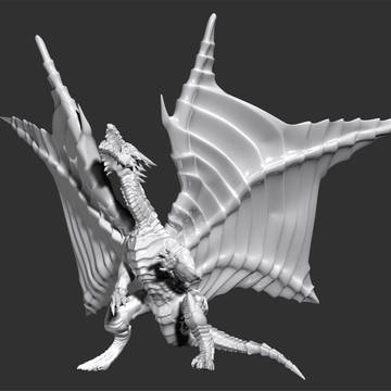 クシャルダオラ　制作途中　其の二