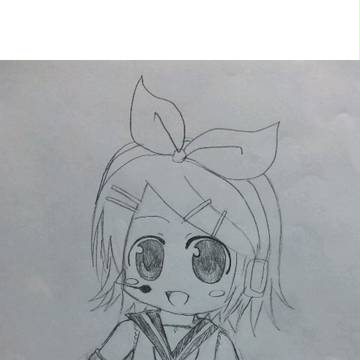 ちびキャラ風 鏡音リン