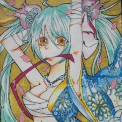 初音ミク:年賀状:完成