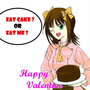 Valentineイラスト(超絶遅刻)
