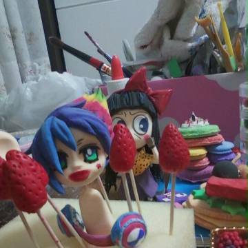 久しぶりに頑張って制作中…((*´∀｀))
