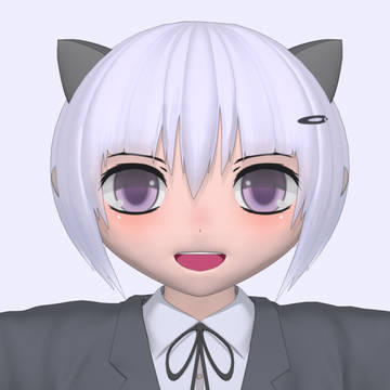 猫耳＋スーツ追加＋レンダー変更