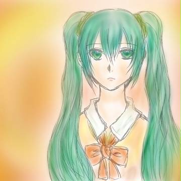 ぼんやりミク