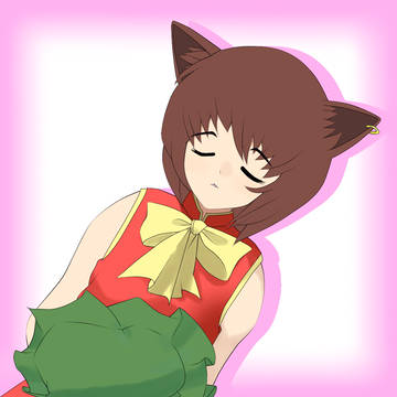 お昼寝ちぇん
