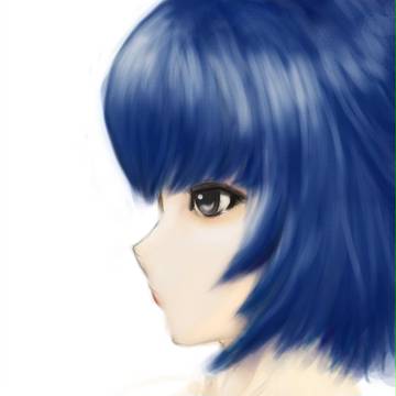 横顔