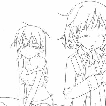トレスによるエイラーニャの線画