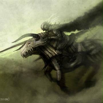 the dust