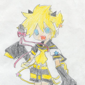 ところどころ違う鏡音レン(ネコミミ）