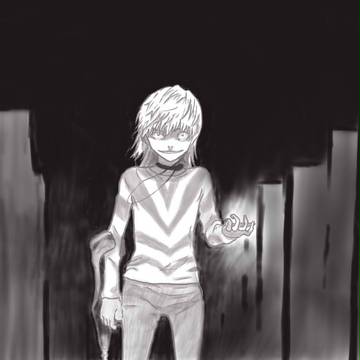 狂ったように白い少年
