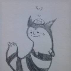オオタチ風にうえださんを描いた