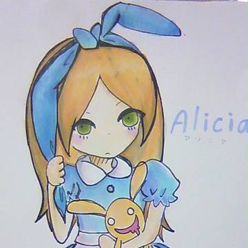 aliciaちゃんが可愛すぎて…