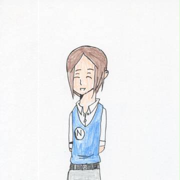 初めて描いた中山優馬君