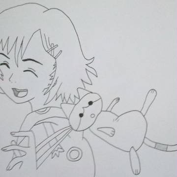 カミナギ模写