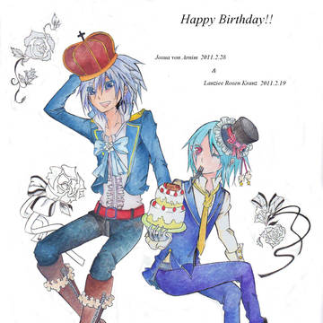 ジョシュ＆ランジエ誕2011ver.