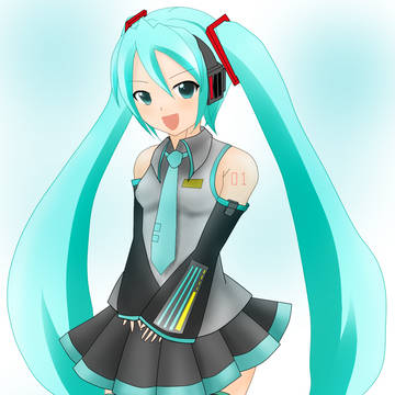 初音ミク描いてみた