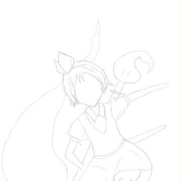 線画ってむずい