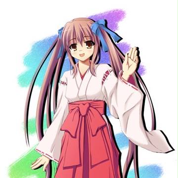 巫女娘(着色ver)