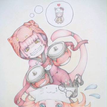 猫村さんとトエト