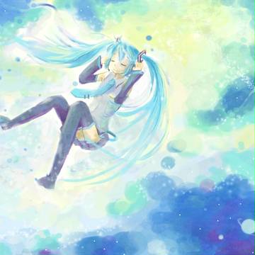 宇宙に響く歌声