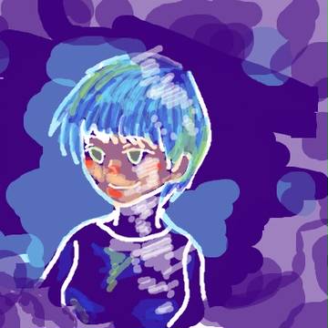 青