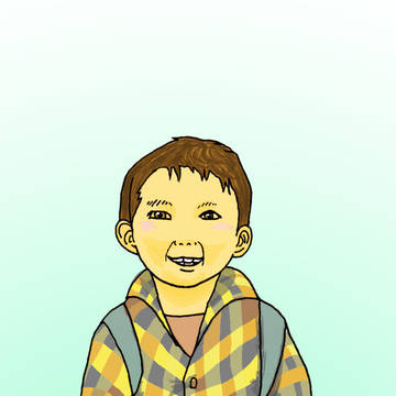 男の子