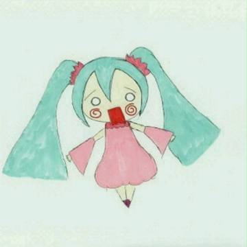 はちゅねミク書いてみた！！