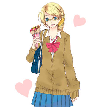 クレープ、買ッテキタヨー！（塗ってみた）