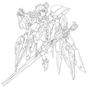 アルトアイネス塗り絵