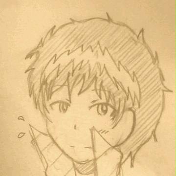 照れ←?