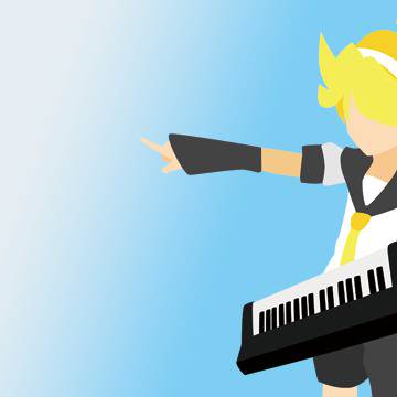 【鏡音レン】I only sing【BGImage】