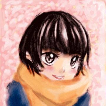 桜の中で