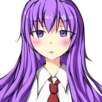 ジト目
