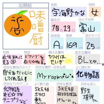 自己満足な自己紹介