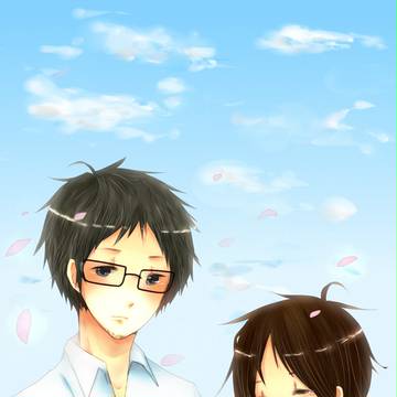 空と二人