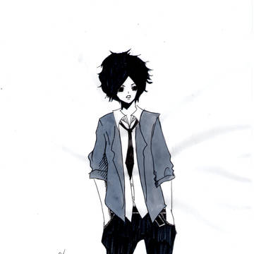 黒髪の男の子