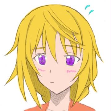 シャルを見ないで描いてみた