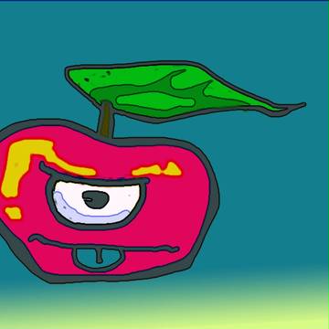 Apple　alien