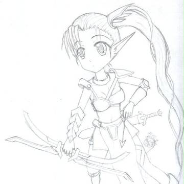 うちのエルフ「エインティ」