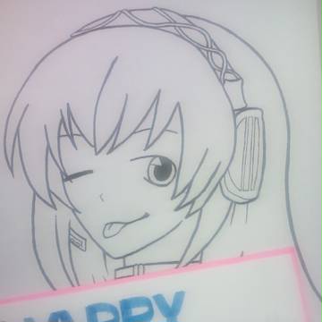 【今更】某ネトラジDJちゅん誕生日企画絵【うｐしてみる】