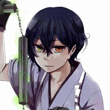 襷と黒手袋と