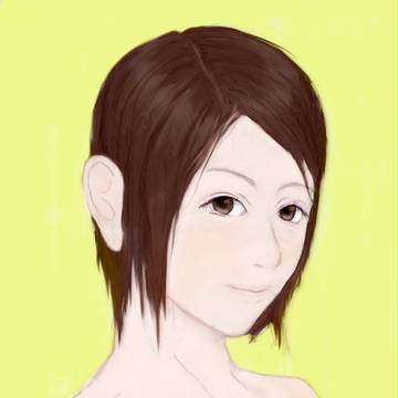 春の笑顔