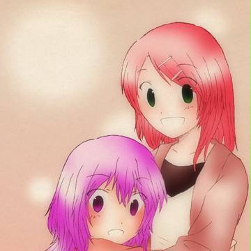 ピンクの子たち。